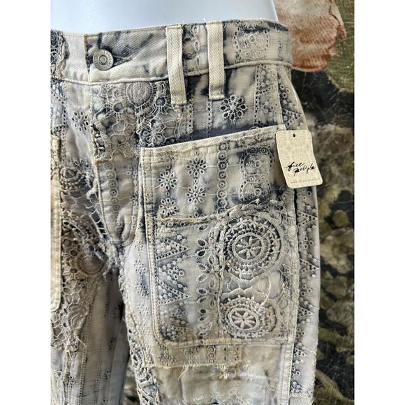 Free People Rancher Slouchy Jeans Size 24 - Picture 5 of 8